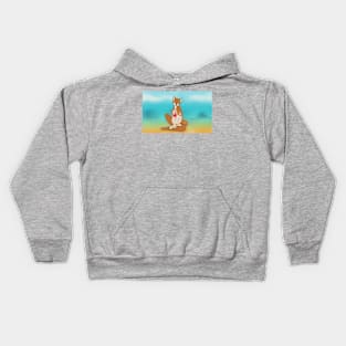 Hinata - Beach Beauty vr 1 Kids Hoodie